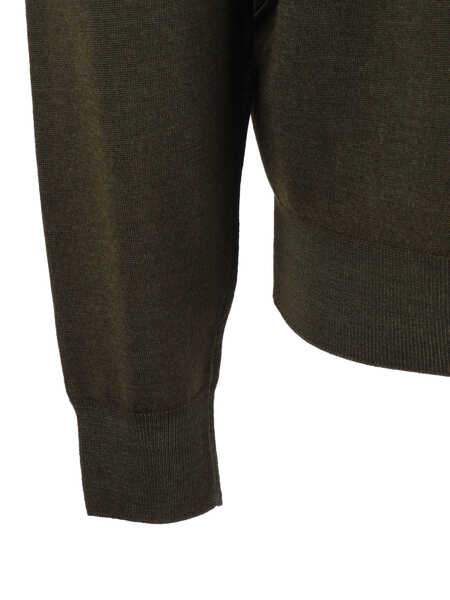 Pulovere Phi Fdl LS CREW NECK SWEATER Green Barbati (BM 19163586) 3