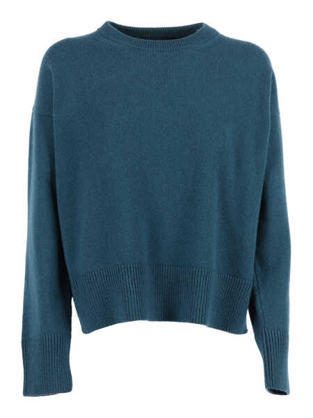 Pulovere Phi Fdl LS CREW NECK OVER SWEATER Blue Femei (BM 19163592) 1