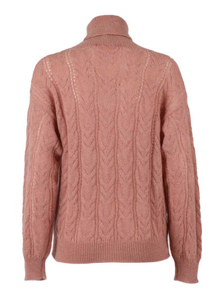 Pulovere Phi Fdl LS HIGH NECK SWEATER Pink Femei (BM 19163628) 2