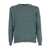 Phi Fdl EXTRA FINE MERINO WOOL CREW NECK SWEATER Green