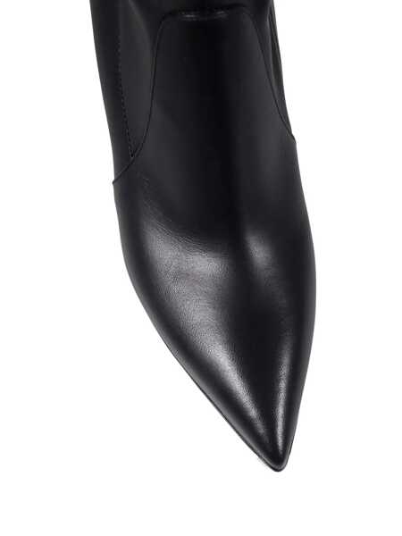 Bocanci SERGIO LEVANTESI JANET56 CALF/SUPREME BLACK BOOTS Black   Femei (BM 19163769) 4