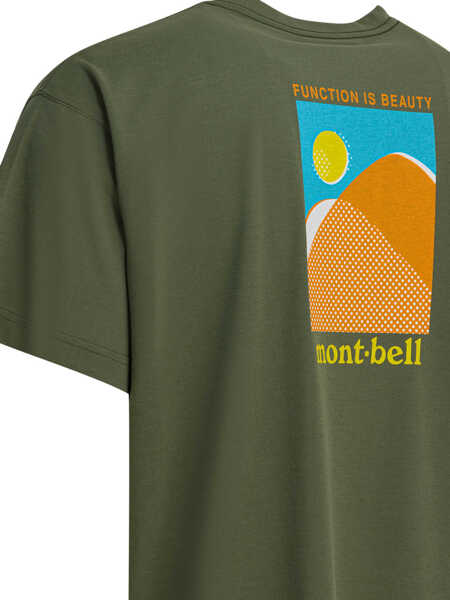Tricouri Montbell T-shirts Green Barbati (BM 19163904) 4