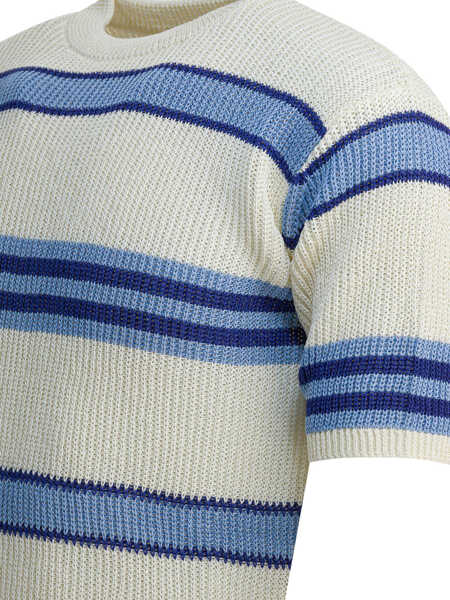 Pulovere casual HUMAN MADE Short-sleeved knit Blue Barbati (BM 19163988) 4