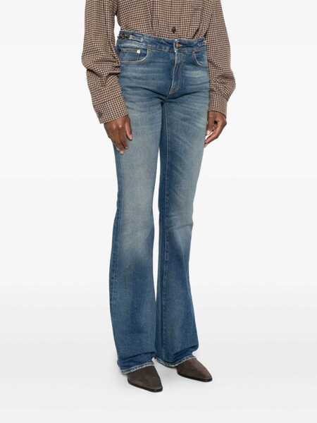 Blugi drepti Golden Goose Vintage bootcut jeans Blue Femei (BM 19163991) 3