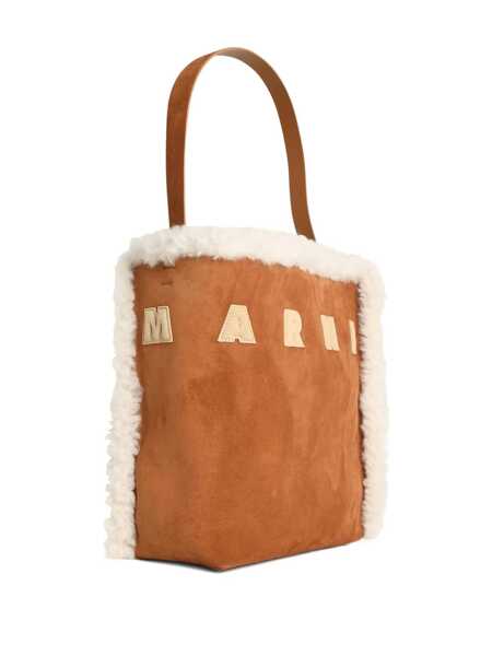 Genti de umar Marni Museum shoulder bag Brown Femei (BM 19164045) 3