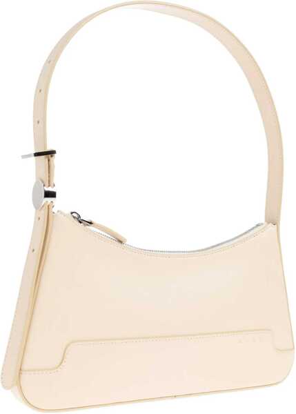 Genti de umar Marni Leather Shoulder Bag BEIGE Femei (BM 19164110) 4