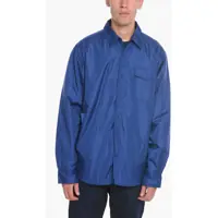 Jachete Nylon Overshirt With Snap Buttons And Breast Pocket Barbati