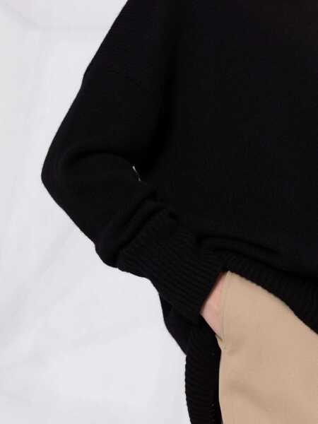 Pulovere Lisa Yang Mila Crew-Neck Sweater BLACK Femei (BM 19164149) 5