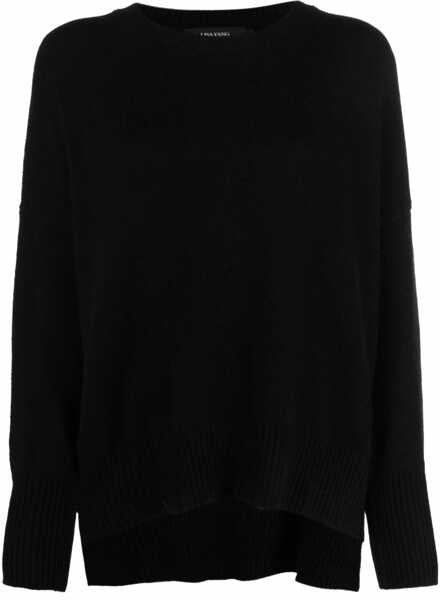 Pulovere Lisa Yang Mila Crew-Neck Sweater BLACK Femei (BM 19164149) 1