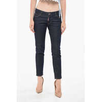 Blugi drepti B-Icon Cropped Jeans Jennifer With 15Cm Waistband Seams Femei