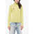 DSQUARED2 Virgin Wool Good Game Turtleneck Sweater Yellow