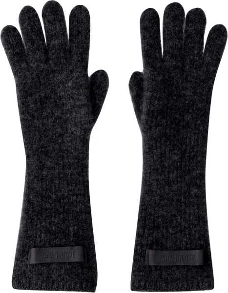 Manusi JACQUEMUS Gloves With Logo BLACK Femei (BM 19164599) 1