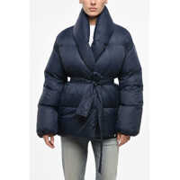 Geci de iarna Nylon Dada Down Jacket With Wrap Design Femei