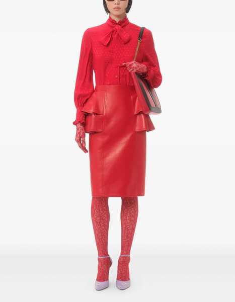 Camasi Valentino Garavani La Cour De Coeur Shirt RED Femei (BM 19164935) 2