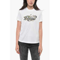 Tricouri Crew Neck Garden Cotton T-Shirt Femei