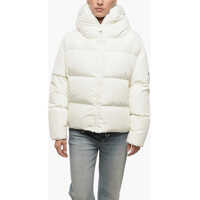 Geci de iarna Quilted Cloud Down Jacket With Front Zip Femei