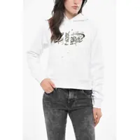 Bluze de trening Brushed Cotton Garden Hoodie With Print Femei