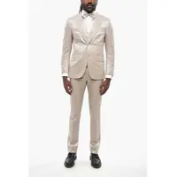 Costume Silk Blend Academy 3-Piece Suit Barbati