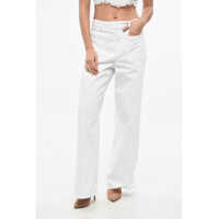 Blugi drepti Straight Fit Denims With Hidden Closure 28Cm Femei