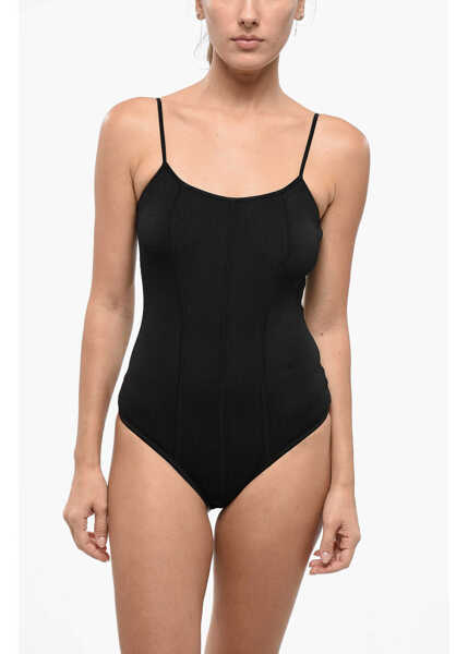 Body-uri Cline Stretchy Knitted Bodysuit Black Femei (BM 19165406) 1