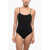 C&eacute;line Stretchy Knitted Bodysuit Black