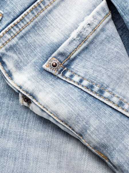 Blugi drepti DSQUARED2 Icon Regular-Fit Jeans Boston Stonewashed Effect 19Cm Blue Femei (BM 19165430) 5