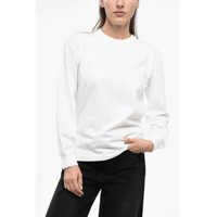 Tricouri Solid Color Cotton Crew-Neck T-Shirt Femei