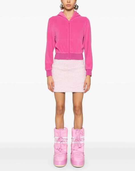 Fuste scurte Balenciaga Lurex And Tweed Miniskirt Pink Femei (BM 19165628) 2