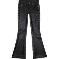 Pantaloni casual Red Tag Leather And Denim Lovely Bootcut Pants Femei