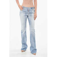 Blugi drepti Medium Waist Boot Cut Jeans 24Cm Femei