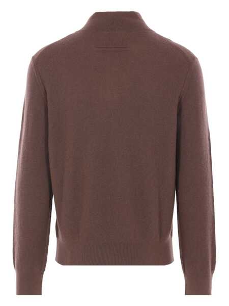 Pulovere ZEGNA Zegna Sweaters MEDIUM BROWN UNITED Barbati (BM 19166088) 2