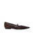 Tory Burch Tory Burch Flat Shoes DARK COCOA BROWN