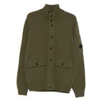 Cardigane C.P. Company Knitwear Cardigan In Lambswool Grs Clothing Barbati