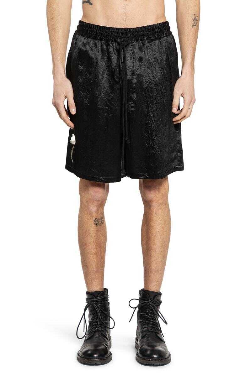 Pantaloni SONG FOR THE MUTE Song For The Mute Shorts & Skirts Black Barbati (BM 19166877) 1