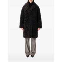 Paltoane Stand Studio Camille Oversized Eco Shearling Coat Femei
