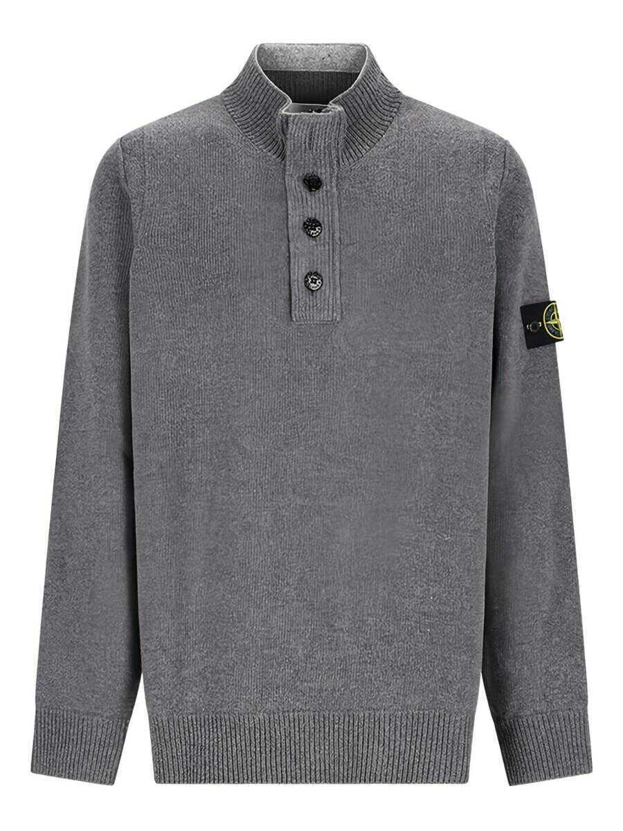Camasi Stone Island Stone Island T-Shirts And Polos GREY Barbati (BM 19167633) 1