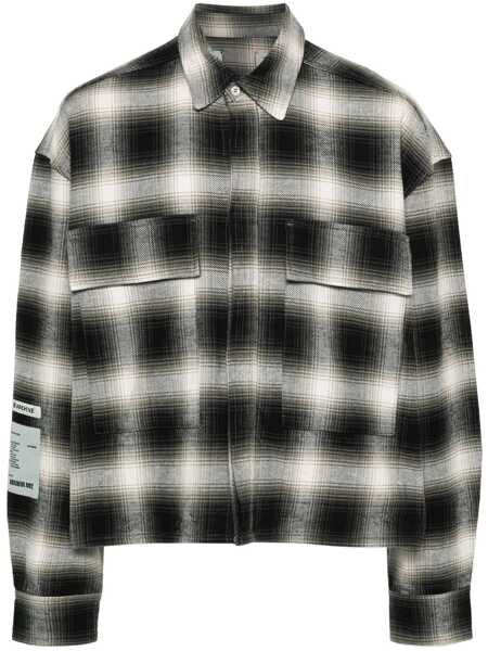 Camasi B1 Archive B1 Archive Checked Flannel Shirt GREEN Barbati (BM 19168917) 1