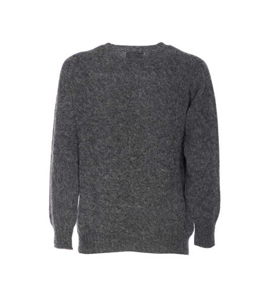 Pulovere Howlin Howlin Sweaters GREY Barbati (BM 19169034) 2