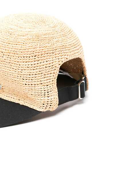 Palarii HELEN KAMINSKI Helen Kaminski Natural And Black Raffia Hat MULTICOLOR Femei (BM 19169865) 2