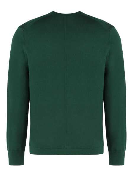 Pulovere Calvin Klein Calvin Klein Sweater With Round Neck In Wool GREEN Barbati (BM 19170357) 2