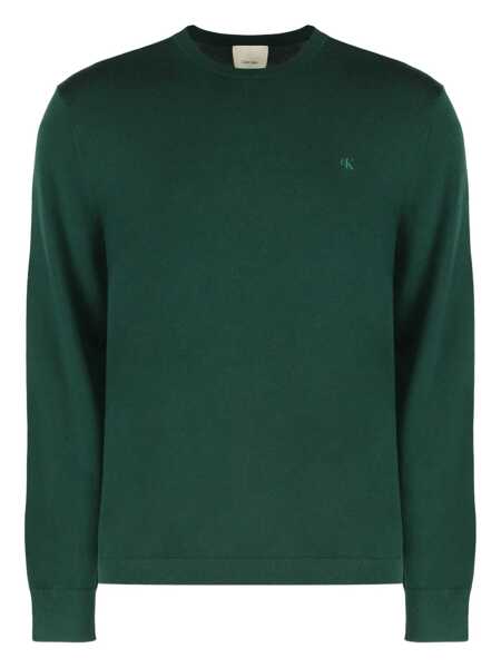 Pulovere Calvin Klein Calvin Klein Sweater With Round Neck In Wool GREEN Barbati (BM 19170357) 1