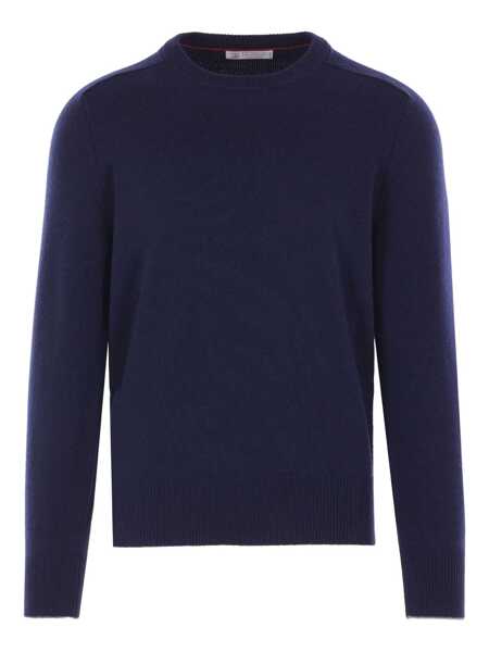 Pulovere Brunello Cucinelli Brunello Cucinelli Sweaters NAVYDARK GRAY Barbati (BM 19170378) 1