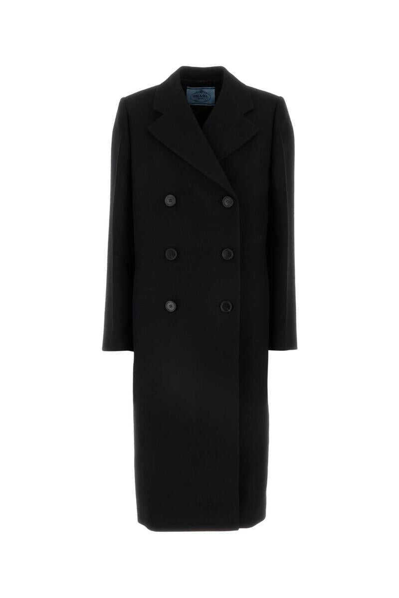Paltoane Prada Prada Coats Black Femei (BM 19170858) 1