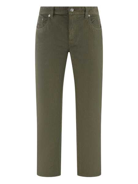 Pantaloni Department Five Department 5 Corduroy Talk Pants GREEN Barbati (BM 19171554) 1