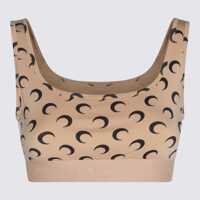 Topuri Marine Serre Beige Top Femei