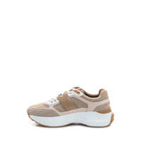 Sneakers TOD'S Dama - Sneakers TODS TodS TodS Beige Leather And Suede Sneakers Beige Femei (BM 19171791) - B-mall.ro