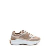 Sneakers Tod'S Tod'S Beige Leather And Suede Sneakers Femei