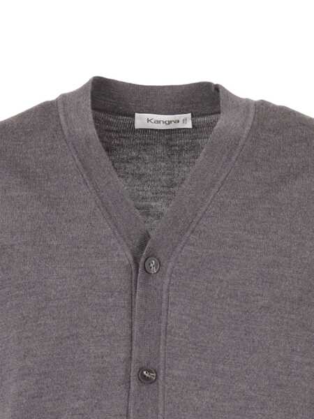 Pulovere casual Kangra SLEEVELESS VEST Gray Barbati (BM 19171818) 3