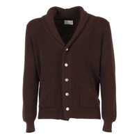 Cardigane Shawl Collar Cardigan With Pockets Barbati