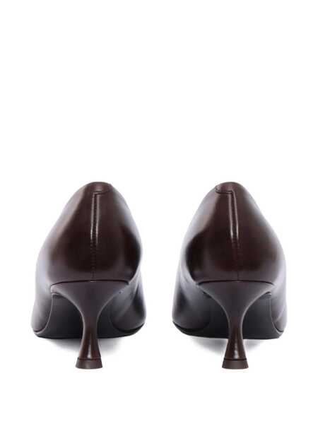 Pantofi cu toc SERGIO LEVANTESI BRUNELLA56 BAFALO DARK BROWN PUMPS Brown Femei (BM 19171881) 3